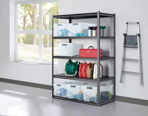Whalen 5-Shelf Heavy Duty Steel Storage Rack