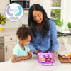 5 Compartment Kid's Lunch Box - Purple - Image 6