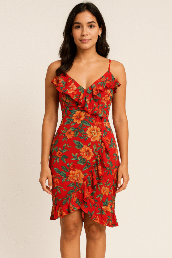 Tesco F & F Women's Tropical Dress - Image 2
