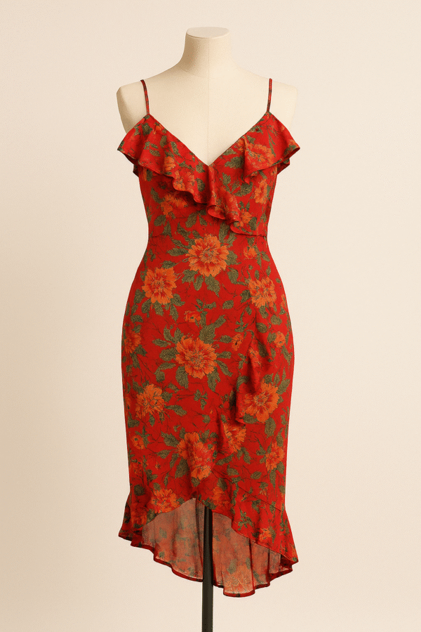 Tesco F & F Women's Tropical Dress - Image 4