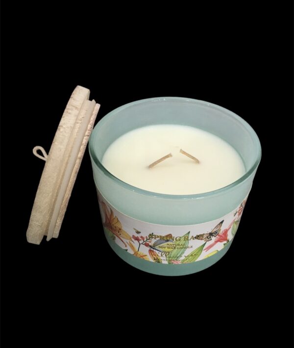 Willow + Rose Spring Rain Sun Washed Scented Candle - 11oz - 312g - Image 3