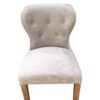 Chennai Upholstered Oak Leg Dining Chair - Image 3