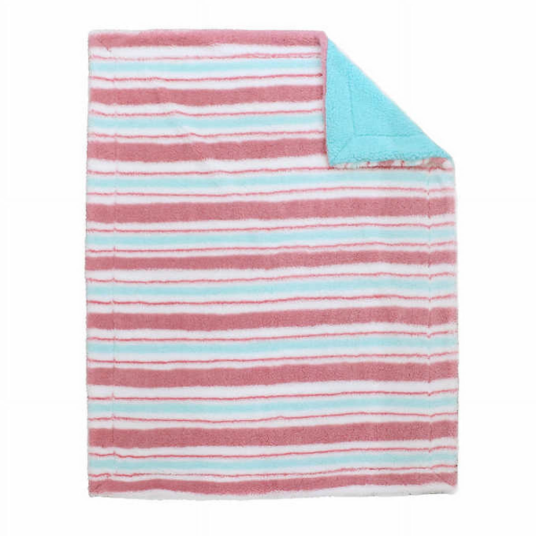 Life Comfort Sherpa Fleece Kids Blanket - Multi - Image 3