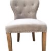 Chennai Upholstered Oak Leg Dining Chair