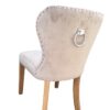 Chennai Upholstered Oak Leg Dining Chair - Image 5