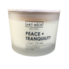 Art Wick Peace + Tranquility Shea Butter Scented Soy Candle 12oz - Image 3