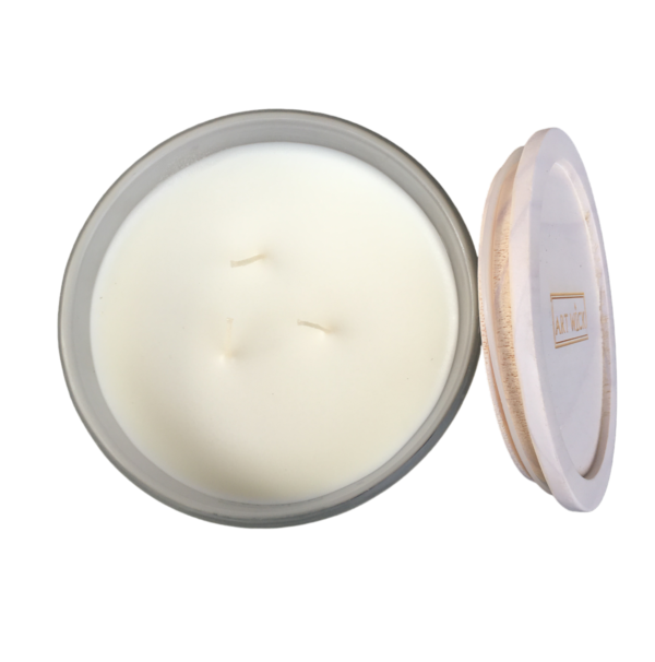 Art Wick Peace + Tranquility Shea Butter Scented Soy Candle 12oz - Image 5