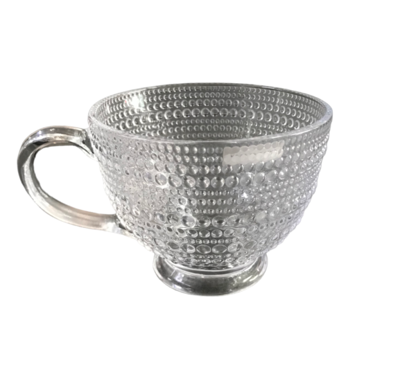 Godinger Hobnail Crystal Coffee Mugs - 13.5oz(399ml) - Image 4