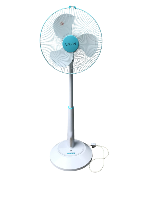 Linsan 16'' Rechargeable Standing Fan With Remote - Image 4