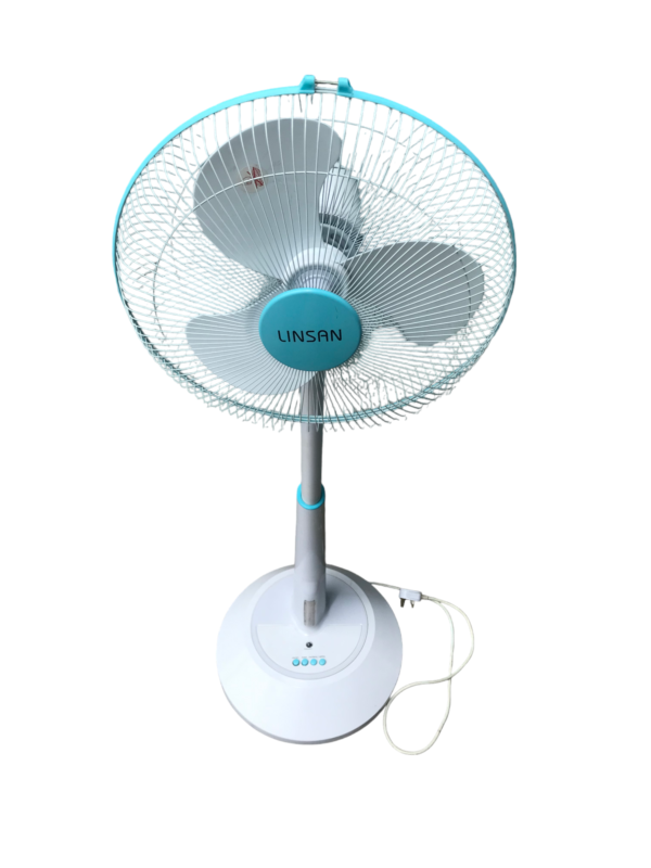 Linsan 16'' Rechargeable Standing Fan With Remote - Image 9
