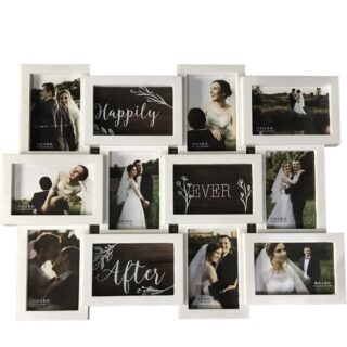 Hometrends Happily Ever After Wedding Collage Picture Frame