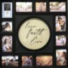 Hometrends 12-OP Linear Hope / Faith & Love Picture Collage Frame