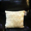 Artistic Accents Square Decorative Throw Pillow With Beaded Embroidery - Image 3
