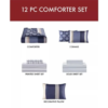 Austin Reversible Comforter Sets Created For Macy's - 12pieces - Image 6