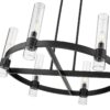 Bennet 6-Light Led Cylinder Shade Chandelier - Image 6