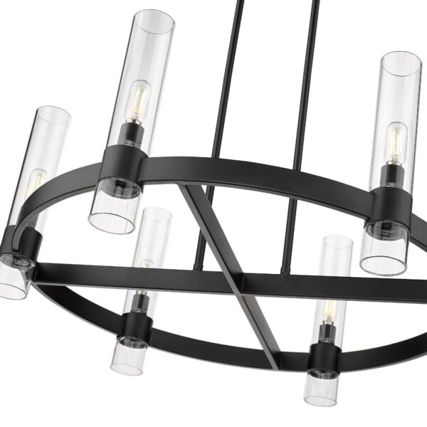 Bennet 6-Light Led Cylinder Shade Chandelier - Image 6