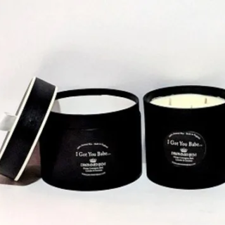 Drommehjem Black Large Scented Candle