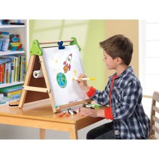 Carousel Double Sided 3-in-1 Table Top Kids Easel
