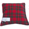 Brentwood Decorative Holiday Plaid Throw Pillow - 18''X 18'' - Image 2