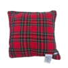 Brentwood Decorative Holiday Plaid Throw Pillow - 18''X 18'' - Image 4