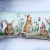 Bunny Boulevard Throw Pillow- 14in X 28in