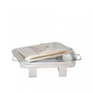 Tramontina Gourmet Stainless Steel Buffet Server With Tempered Glass