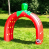 Bigmouth Strawberry Tunnel Sprinkler Inflatable Water Splash Toy for Kids 6ft - Image 6