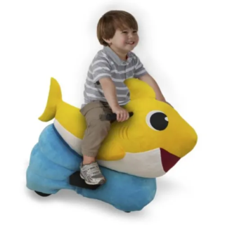 Baby Shark 6V Plush Ride-On