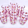 Tesco Lobster And Crab Highball Glasses - Set Of 6 -H14.4cm x D8.4cm - Image 2