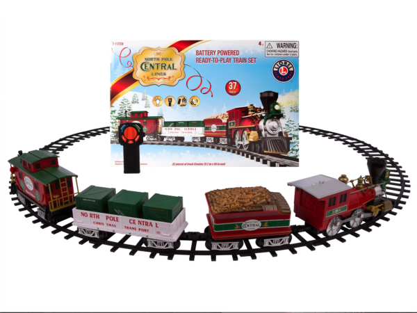 North Pole Central Train Set For Kids