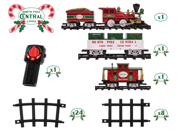 North Pole Central Train Set For Kids - Image 4