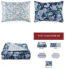 Calking Bella Blue 12-piece Reversible King Comforter Set - Image 2