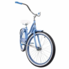 Huffy 24" Cranbrook Women's Cruiser Bike With Perfect Fit Frame - Blue - Image 4