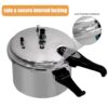Prima Heavy Duty 9L Aluminum Pressure Cooker - Image 3