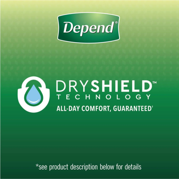 Depend Protection Plus Ultimate Underwear for Men ''Large'' - 84 Count - Image 6