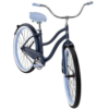 Huffy 26" Cranbrook Women's Beach Cruiser Bike - Blue/black - Image 3