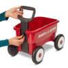 Radio Flyer My 1st 2-in-1 Play Wagon Push Walker For Kids - Image 2