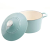Martha Stewart 4qt & 7qt Enamel Cast Iron Dutch Ovens - Image 4