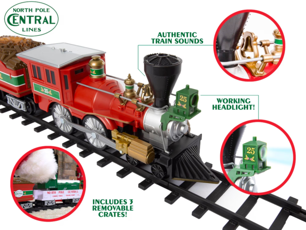 North Pole Central Train Set For Kids - Image 8