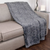 Life Comfort Sherpa Faux Fur Throw Blanket - Medallion 60in x 70in - Image 4