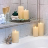 Sterno Home Pillar Led Candles With Moving Flame -5 Pack - Image 3