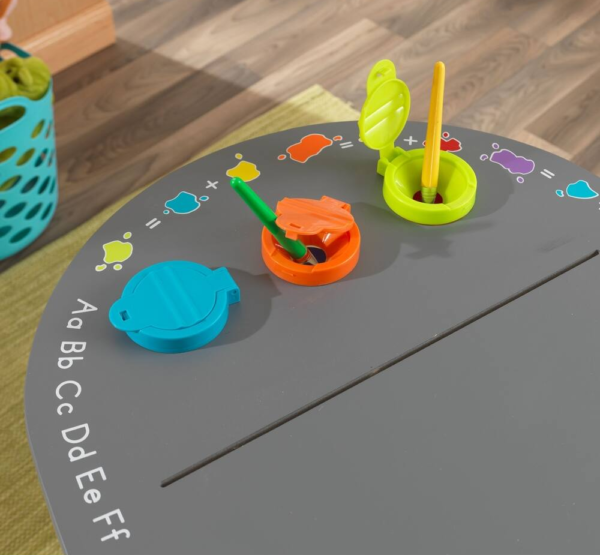 Kidkraft Chalkboard Art Table With Stools For Kids - Image 6