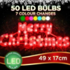 Led Colour Change Christmas Sign