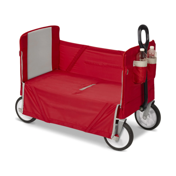Radio Flyer, 3-in-1 EZ Kids Fold Wagon Padded Seat with Seat Belts - Image 3