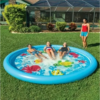 WOW Giant Splash Pad Inflatable Pool With Sprinkler For Kids 10'' - Image 4