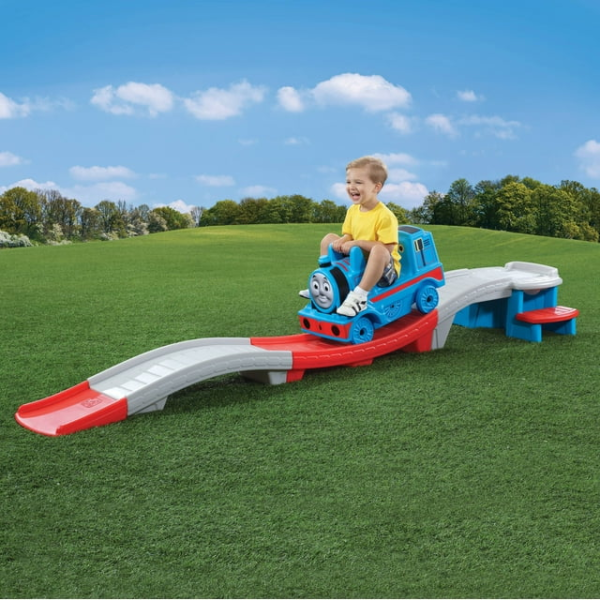 Step2 Thomas The Train Up & Down Roller Coaster Ride-On Toy - Image 7