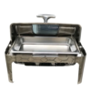Linsan Rectangular Roll Top Full Size Chafing Dish - Image 2