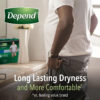 Depend Protection Plus Ultimate Underwear For Men - Small/Medium - 92 Count - Image 8