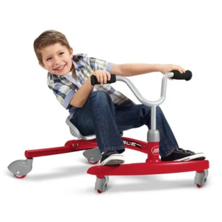 Radio Flyer Caster Ziggle Ride-On For Kids