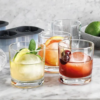 Godinger Crystal Chateau Whiskey Chiller & Glass Set With Ice Mold - 0.3L X 6Pieces